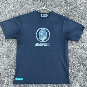 A BATHING APE Men's T-Shirt Bape
Gray/Silver